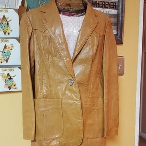 Vintage Ms Pioneer Authentic Leather Jacket